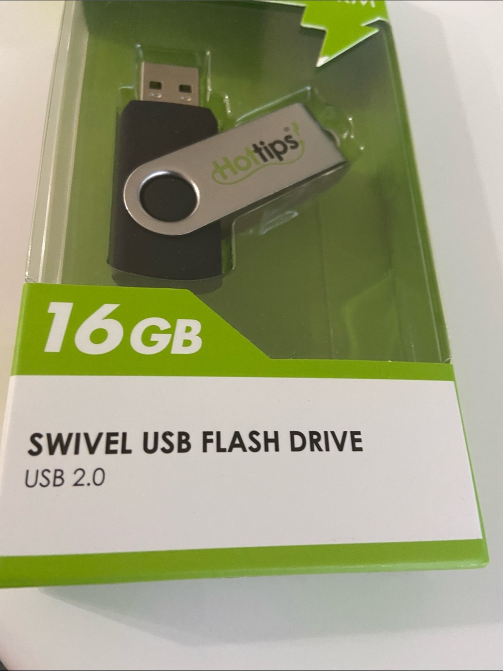 Hot tips 16GB Swivel USB Flash Drive L3 - Picture 3 of 4